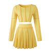 Mini Pleated Two Piece